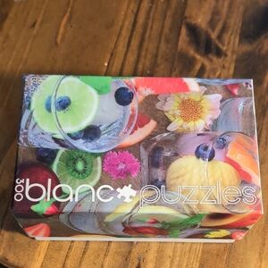 Blanc Puzzles 500 Piece Fruit and Flower Puzzle